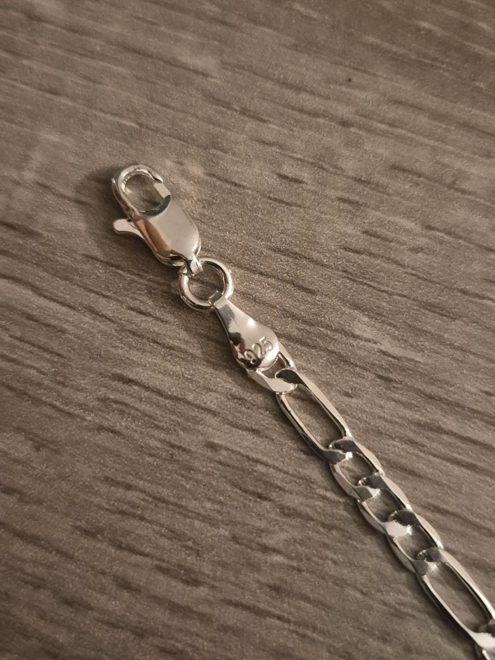New 925 silver bracelet 20cm – photo 2